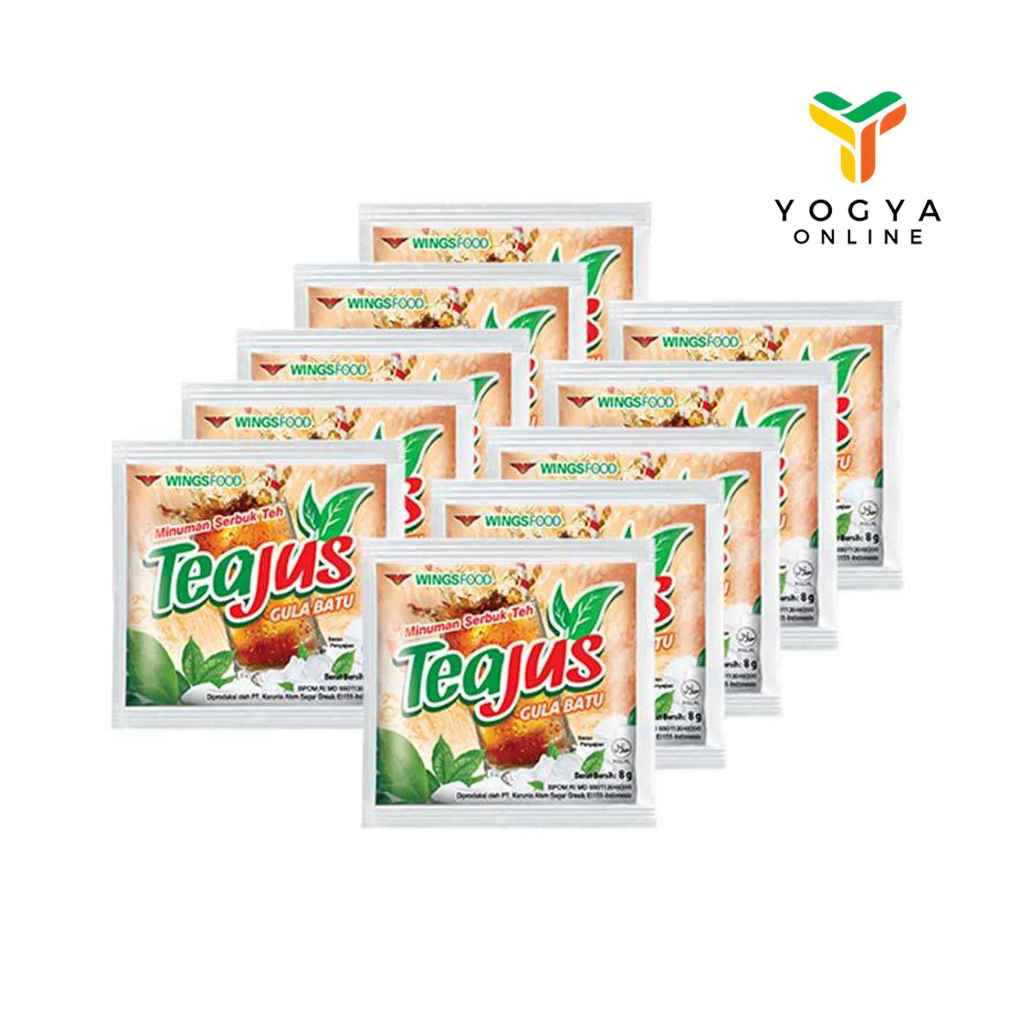 Jual Tea-Jus Minuman Serbuk Rasa Gula Batu Sachet 8G/ 10Pcs | Shopee ...