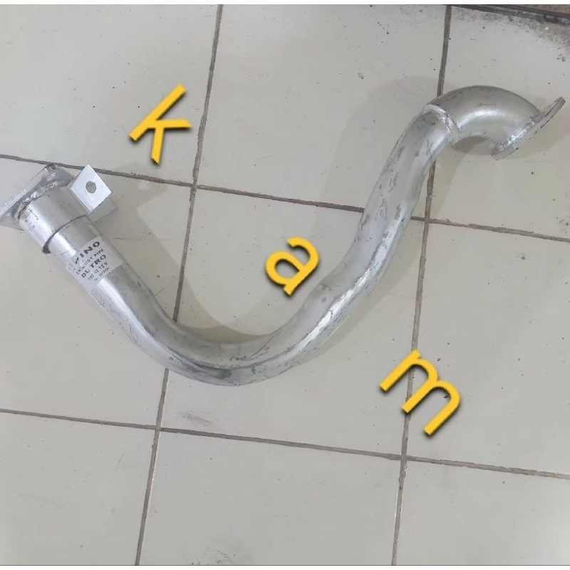 Jual leher angsa knalpot dyna saurus 110st ht130 hino dutro new 12v ...