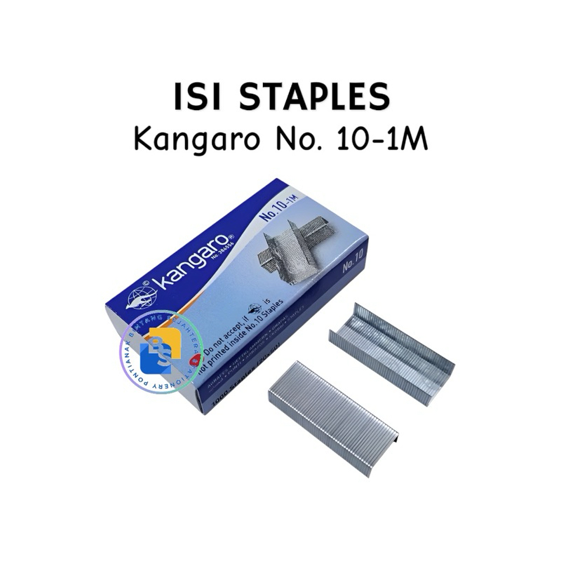 Jual Staples / Isi Stapler KANGARO 384556 No. 10-1M | Shopee Indonesia