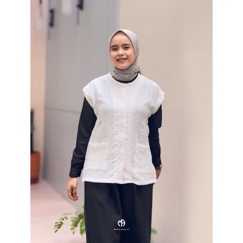 Jual Vest Rajut Premium Malie Apparel | Shopee Indonesia