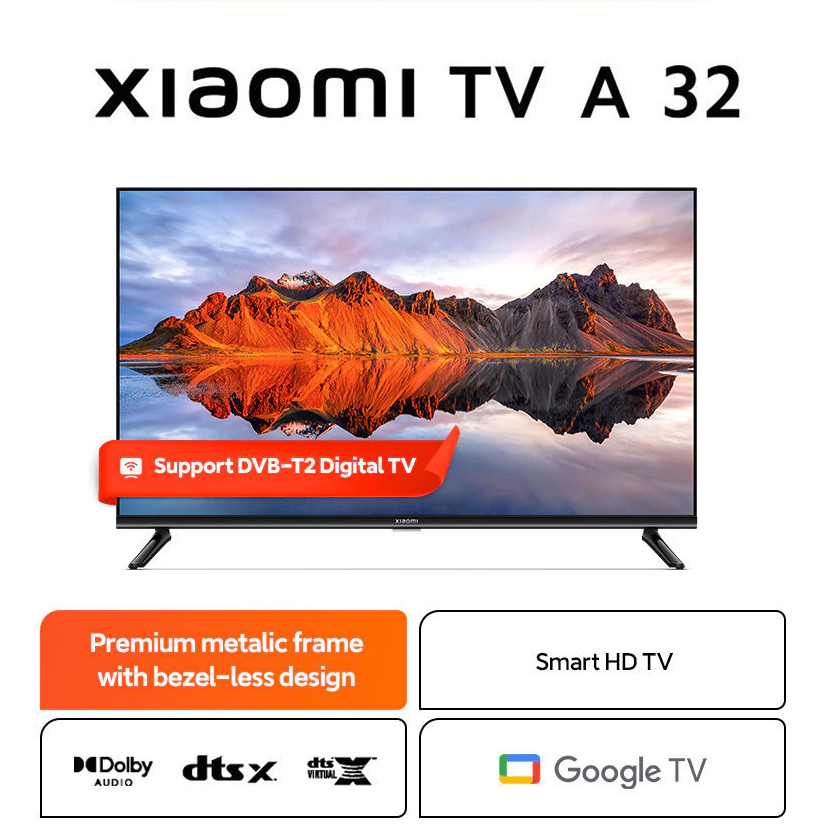 Jual XIAOMI SMART TV L32M8-A2ID 32 INCH A PRO SERIES HD TV