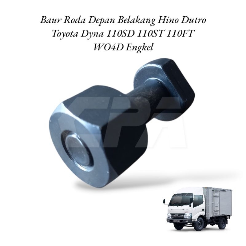 Jual Baut roda depan belakang engkel 4 roda Hino Dutro Toyota Dyna ...