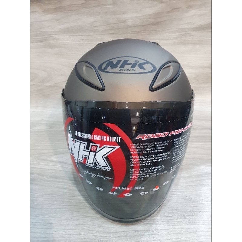 Jual HELM NHK R6 TYPE S NEW SOLID | Shopee Indonesia