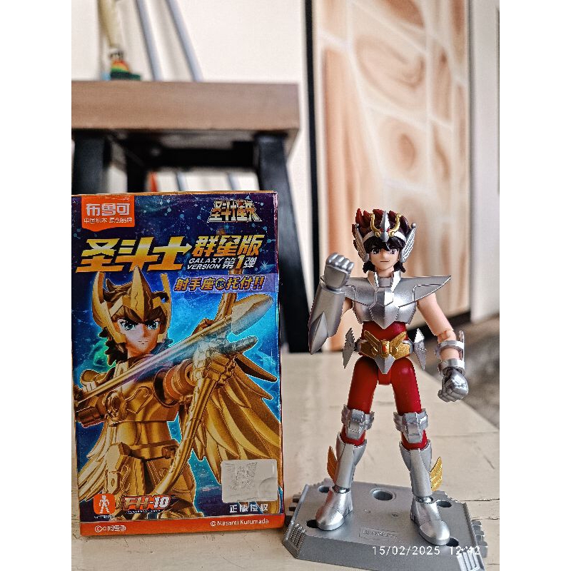 Figurines BLOKES Saint Seiya - Sagittaire, Pegasus, Aiolos - Figurines D'action Neuves