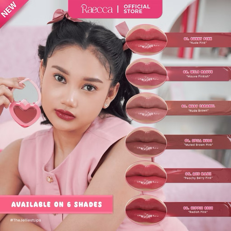 Jual Raecca Tinted Jelly Balm - Tinted Lip Balm | Shopee Indonesia