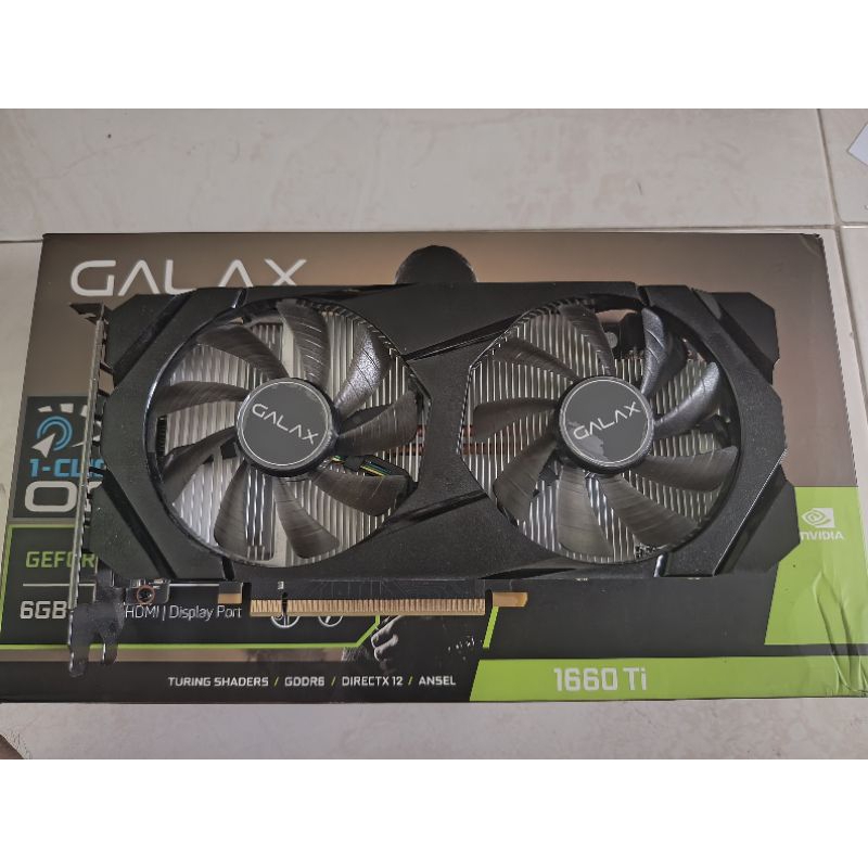 Galax Vga Nvidia Gtx 1660 Super Galax 1660 6gb VGA GALAX Geforce