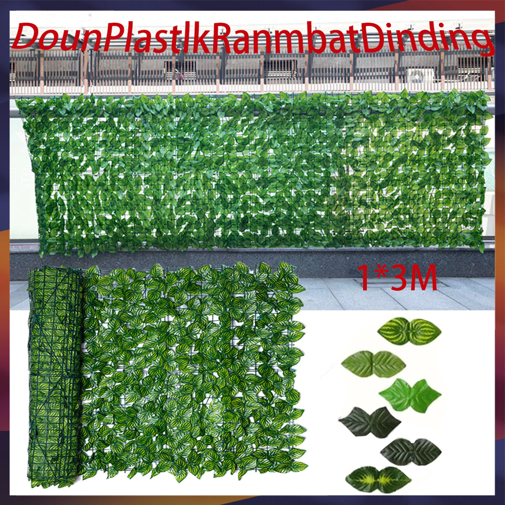 Jual Daun Rambat Sintetis/1M x 3M/Rumput Sintetis/Daun Dinding semangka ...