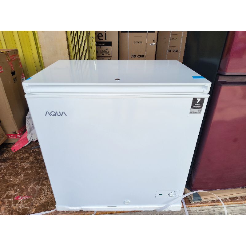 Jual books freezer Aqua 200 liter/ boks Freezer Aqua AQF-220MC | Shopee ...