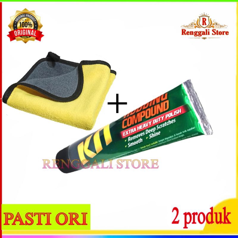 Jual Compound/Kompon/Kit rubing Compound+mikrofiber/2 produk | Shopee ...