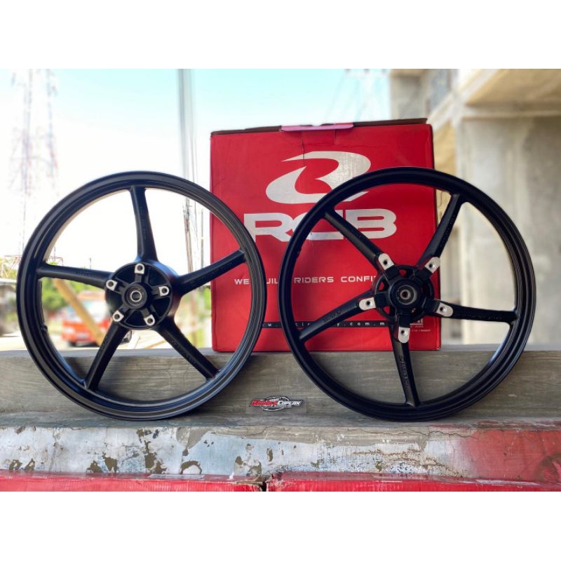 Jual VELG RCB SP522 R17 P5 YAMAHA Y15ZR MX KING HITAM | Shopee Indonesia