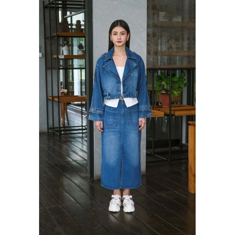 CARLA - BERYL DENIM SKIRT