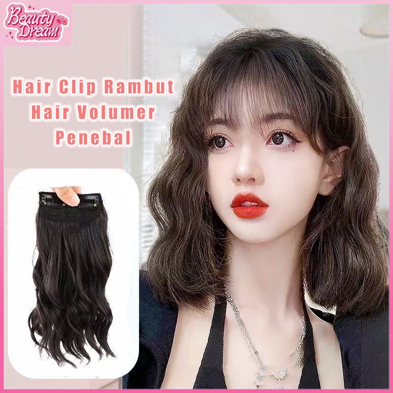 Jual BEAUTY Hair Clip Korea Curly 35cm/Hair Extension/ Hair Volumer ...