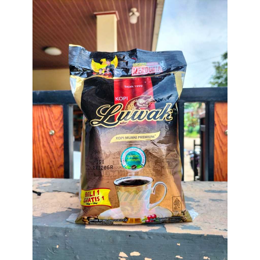 Jual Kopi Luwak Kopi Murni Premium Tanpa Gula 100 Gram Isi 2 Bungkus ...