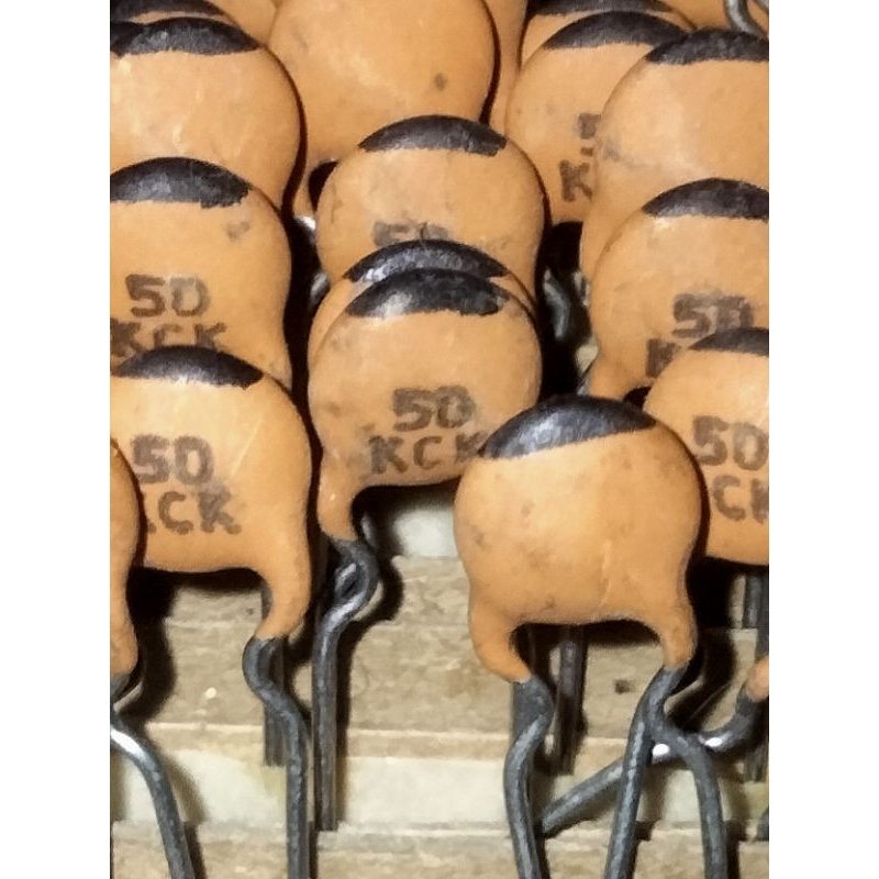 Jual Kapasitor 5pf 50v kapasitor ceramic NPO 5pf 50v (10pcs) | Shopee ...