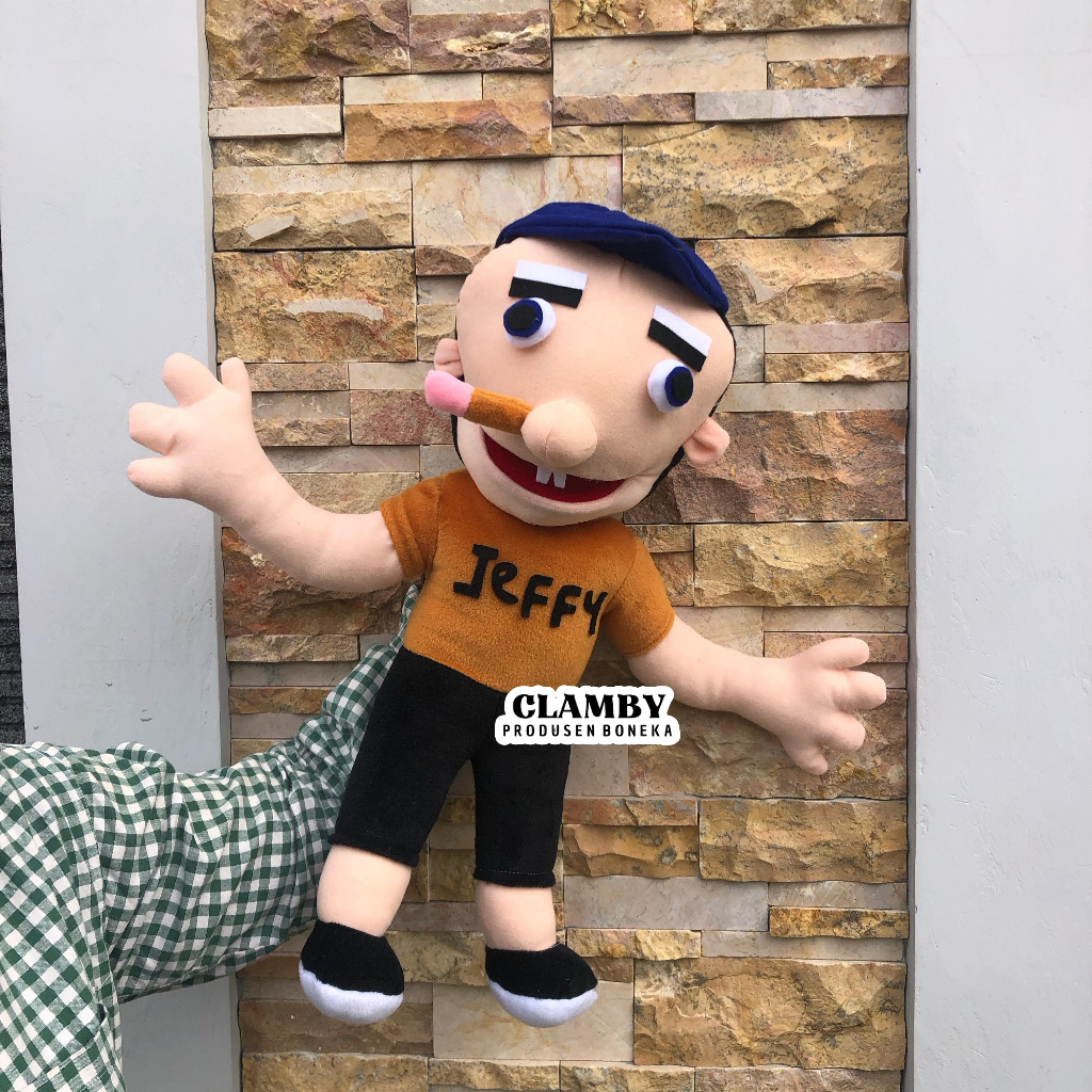 Jual Hand Puppet Muppet Karakter Kartun Jeffy Cartoon | Boneka Tangan ...