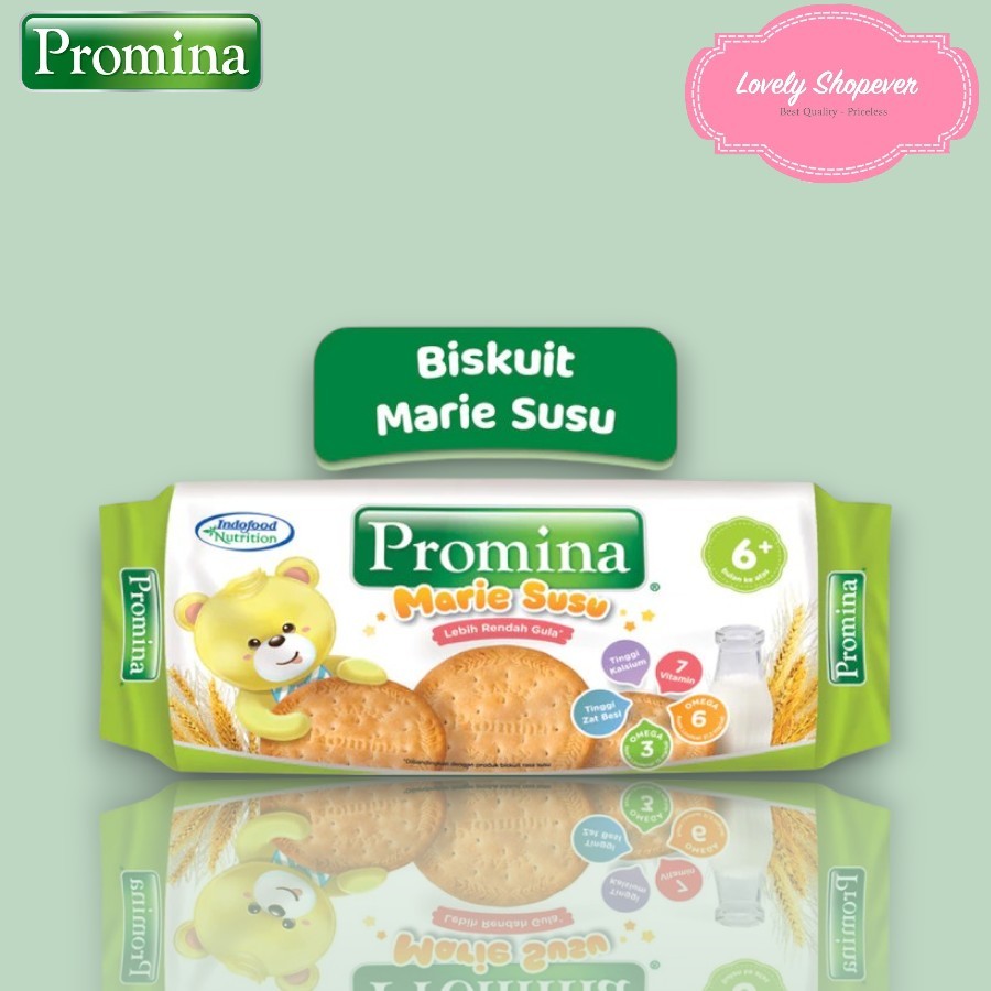Jual Promina Biskuit Marie Susu Roll 150g 150G | Shopee Indonesia