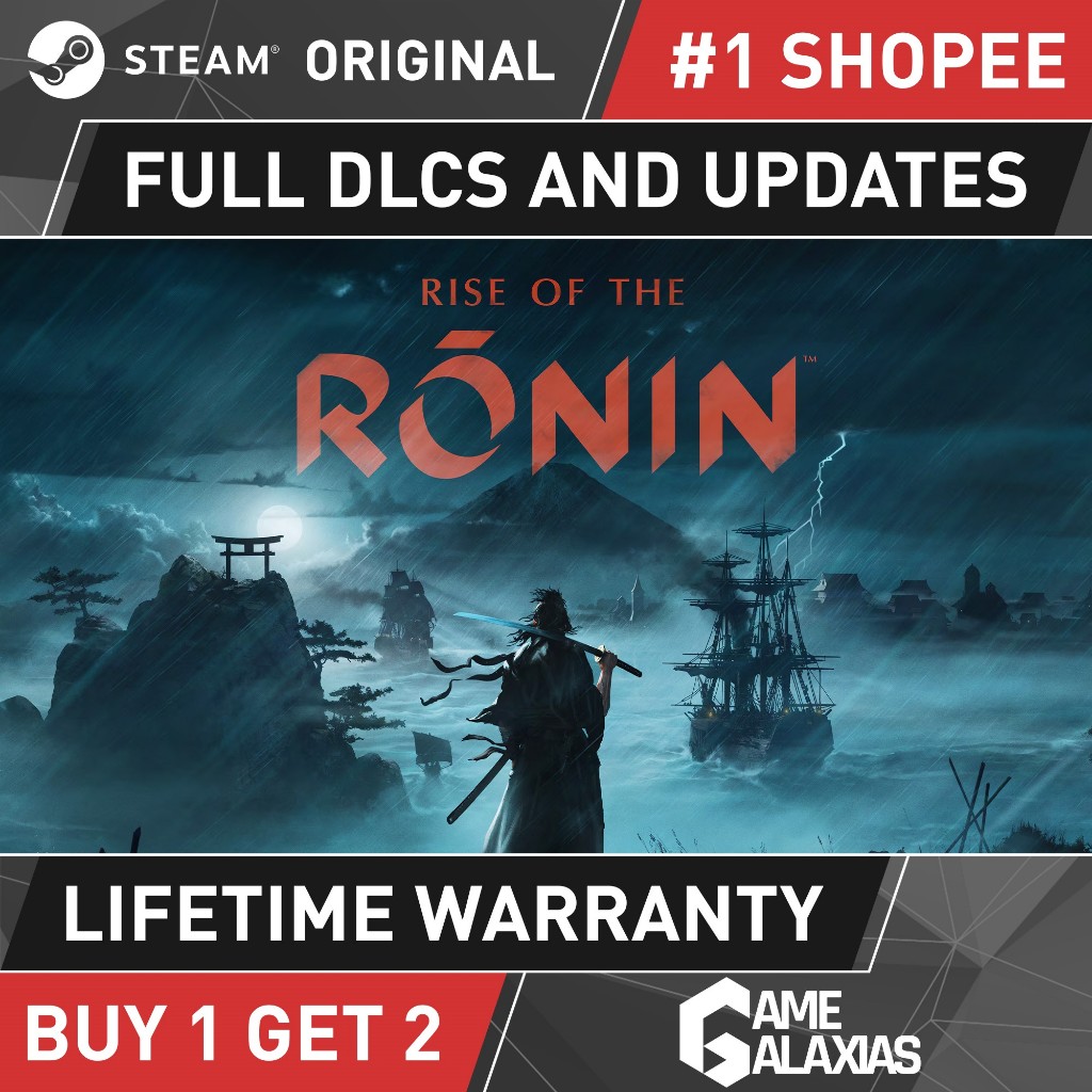Jual RISE OF THE RONIN WITH BONUS PC ORIGINAL | Shopee Indonesia
