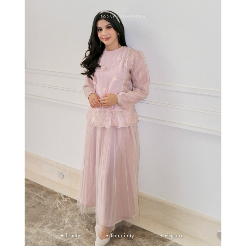 Jual Rosaline Raya Set - Baju Kurung One Set Lebaran Hari Raya Ramadhan ...