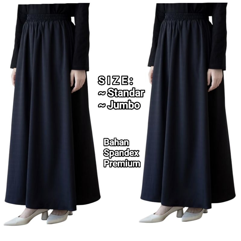 Jual Rok Panjang Wanita - Skirt - Rok berhijab - Outfit Formal - Tebal ...