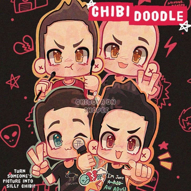 Jual Chibi Doodle Art Commission | Shopee Indonesia