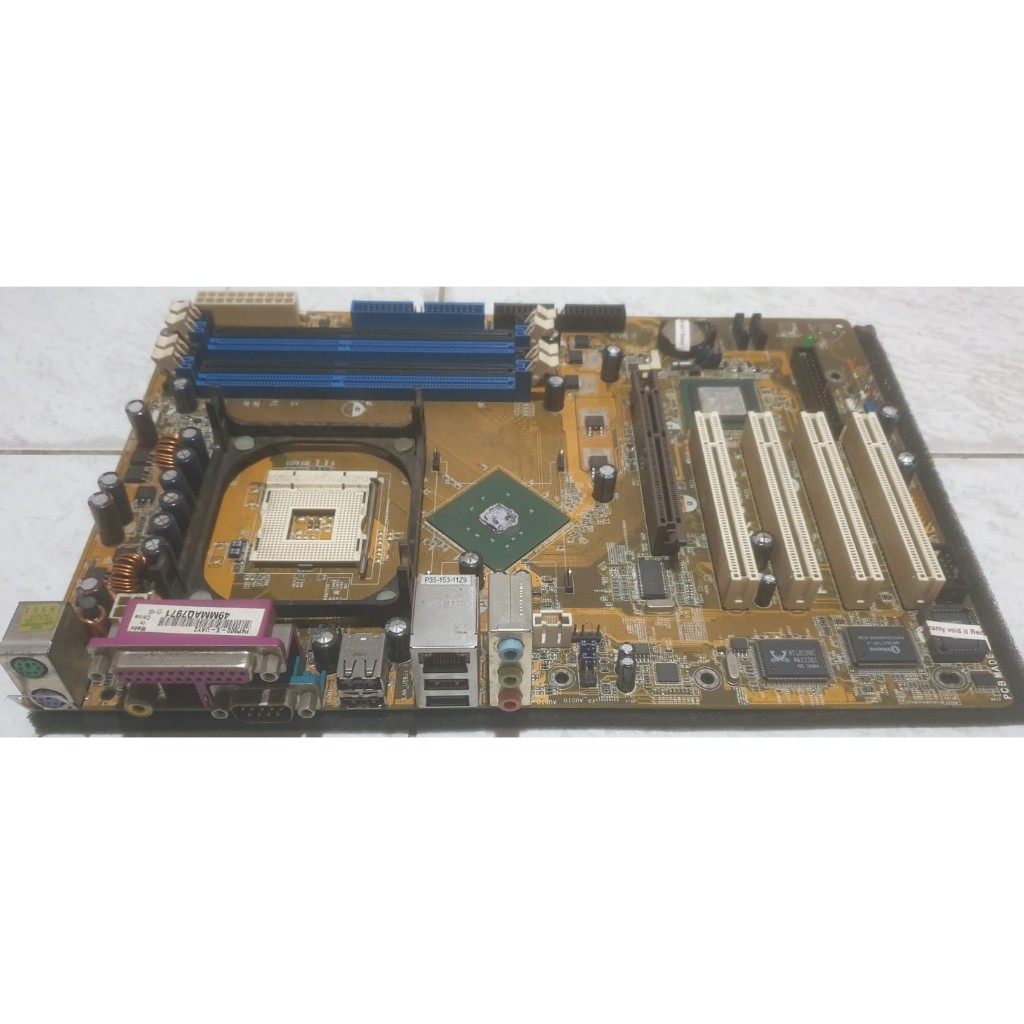 Jual Motherboard Asus P4P800-X bekas kondisi normal | Shopee Indonesia