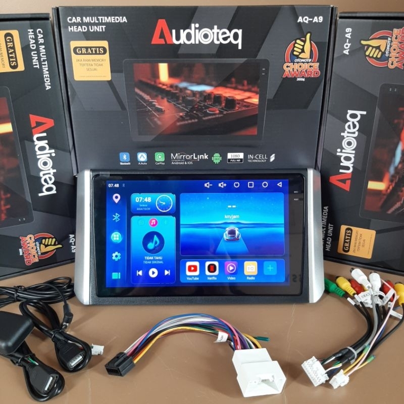 Jual HEAD UNIT ANDROID XPANDER 2015 - 2021 ANDROID 9 INCH AUDIOTEQ 2/64 ...