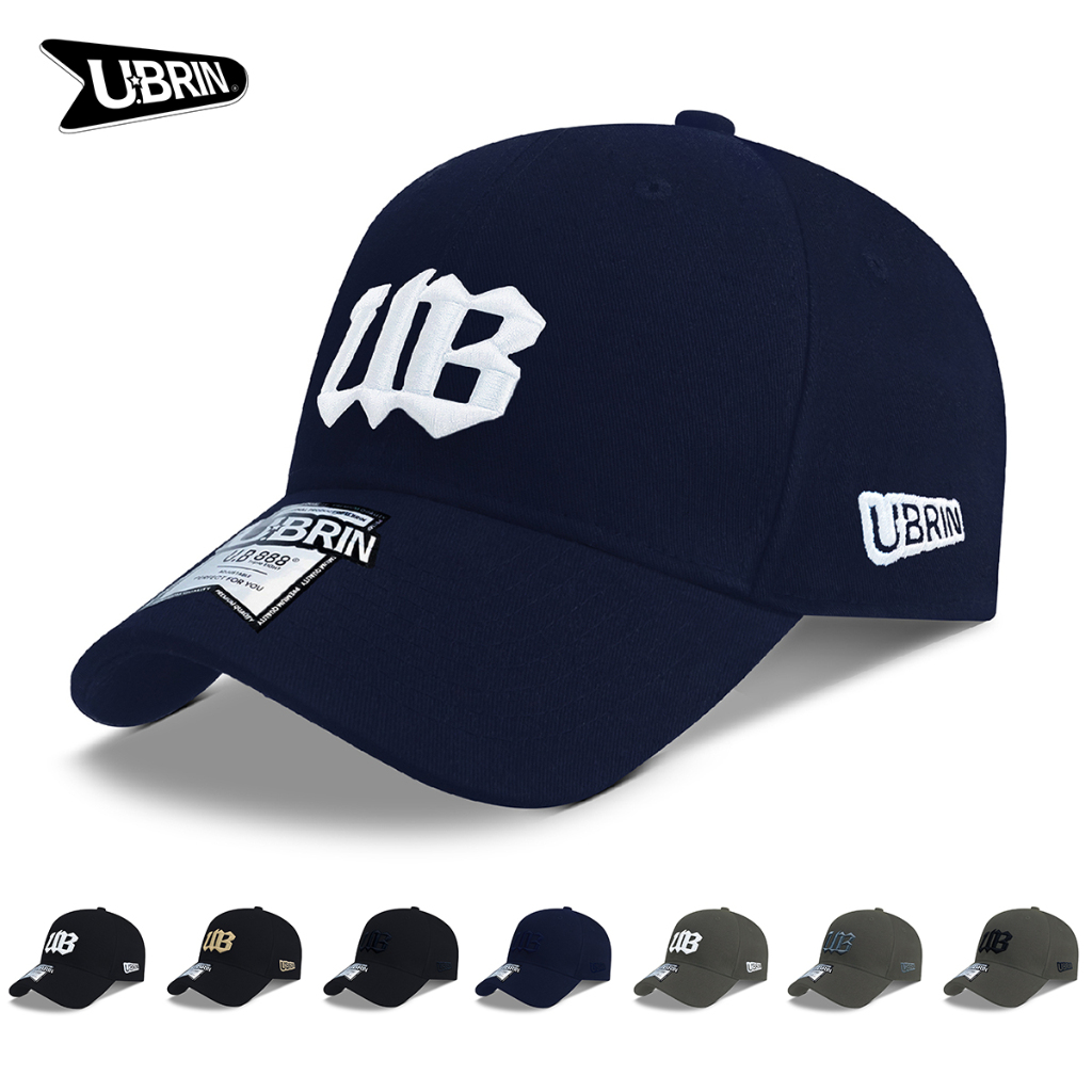 Jual U.BRIN Topi Baseball UB8004 Original LOGO UB Initial UBRIN Hat Cap ...