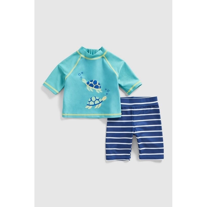 Jual Mothercare Turtle Sunsafe Rash Vest And Shorts Upf 50+ (IDR 210K ...