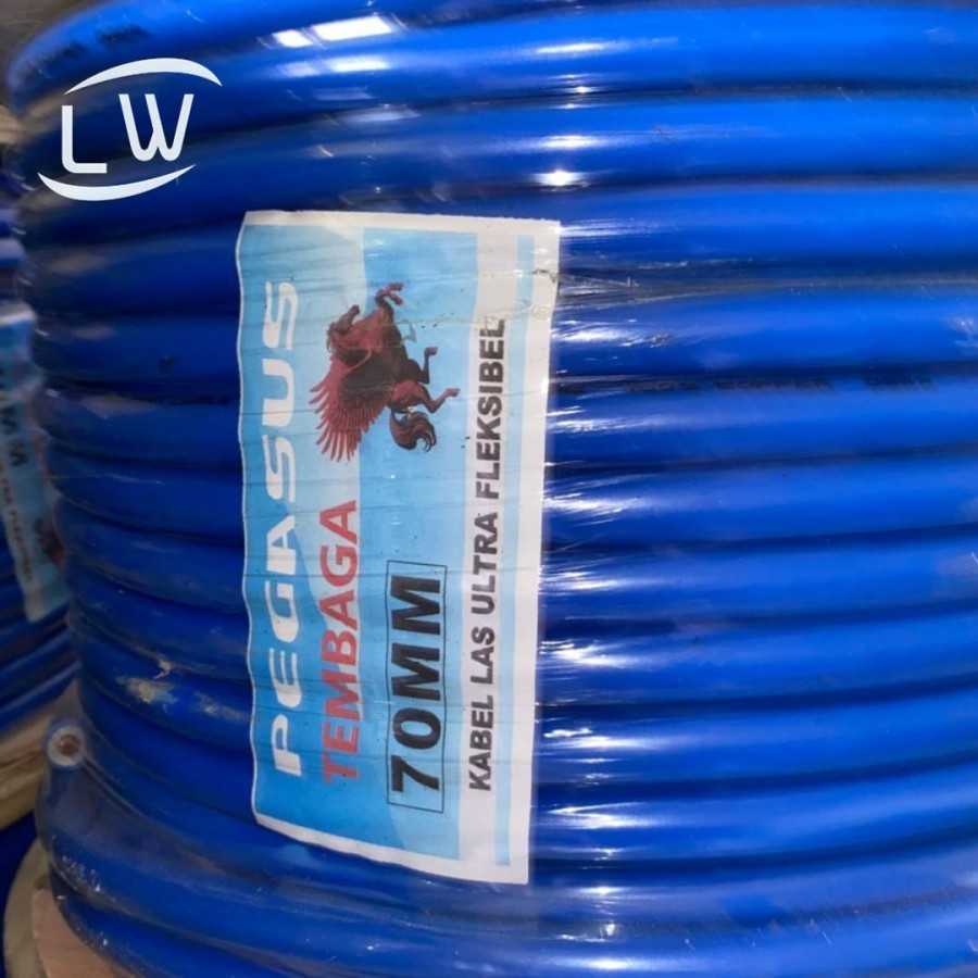 Jual KABEL PVC WELDING 70MM/KABEL LAS/WARNA BIRU | Shopee Indonesia