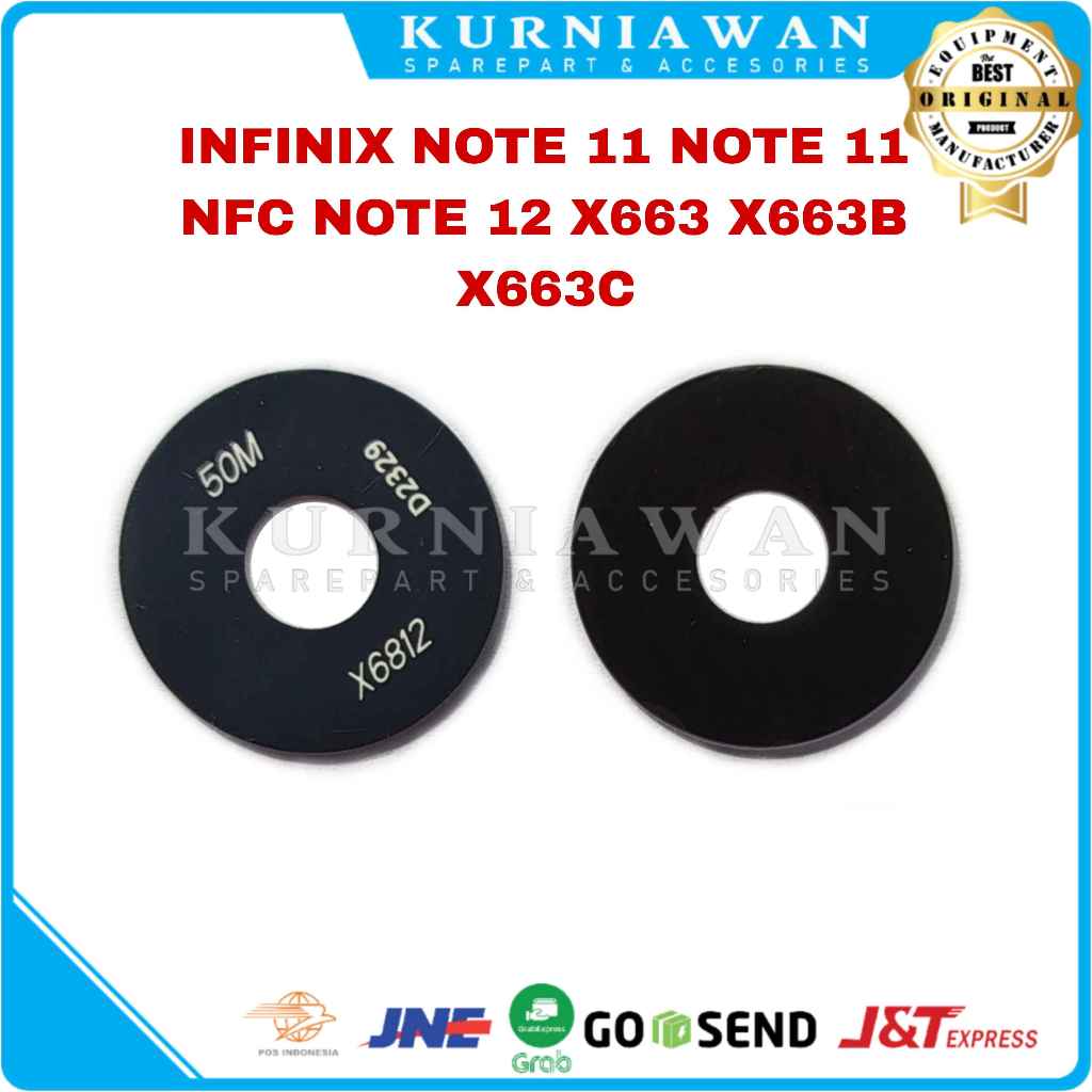 Jual Kaca Kamera Infinix Note 11 Note 11 Nfc Note 12 X663 X663B X663C ...
