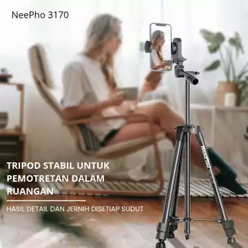 Neepho 3170 Tripod Multifungsi Photography Kamera Cellphone DSLR