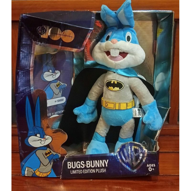 Jual warner Bros celebrating 100 limited edition bugs bunny Plush ...