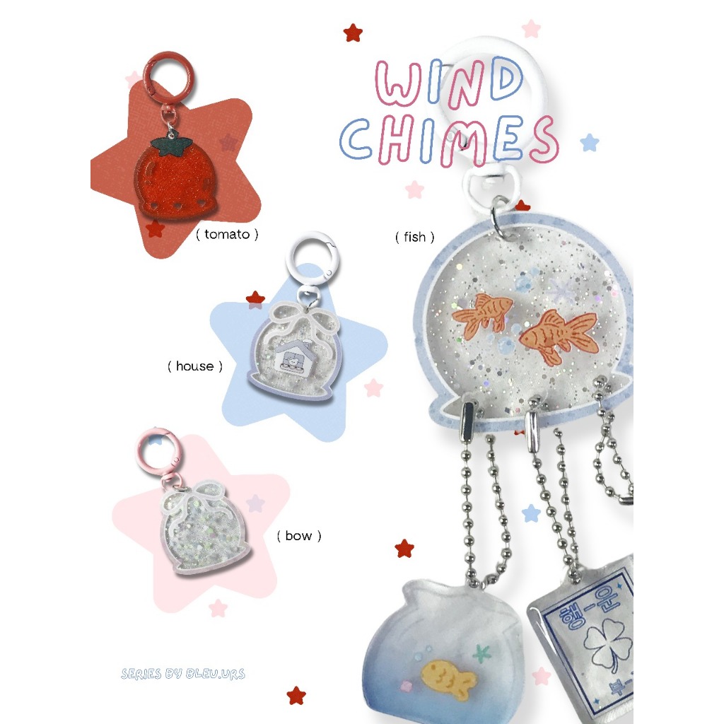 Jual [READY STOCK] wind chimes series by bleu.urs IKEYCHAIN HOLDER ...