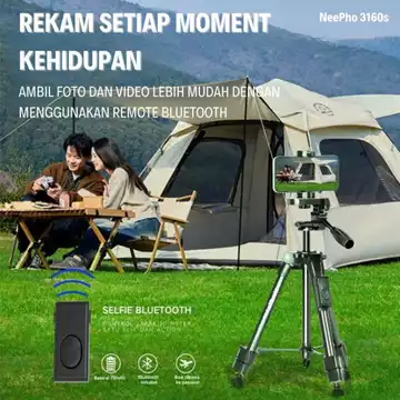 Neepho 3160s Tripod Multifungsi Photography Kamera Cellphone DSLR