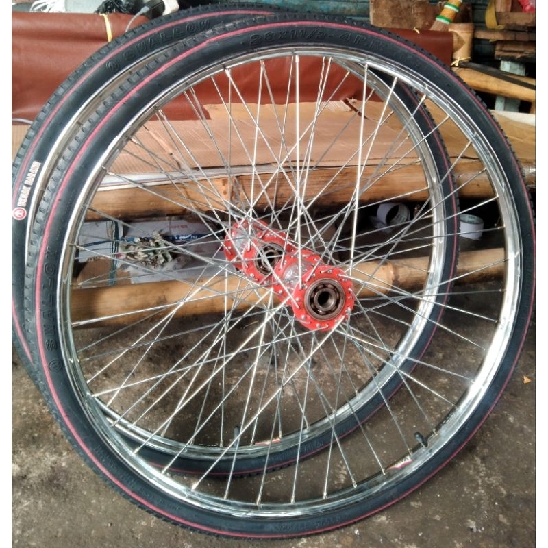 Jual ORIGINAL VELG ARAYA, HANYA RODANYA SAJA, TANPA AS, RODA GEROBAK ...