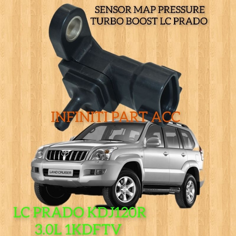 Jual SENSOR MAP PRESSURE TURBO BOOST LC LAND CRUISER PRADO TX KDJ120R 3 ...