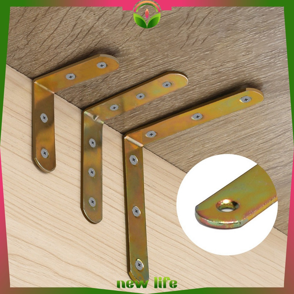 Jual Bracket Siku Ambalan L Penyangga Rak Dinding / Plat Siku L Besi ...