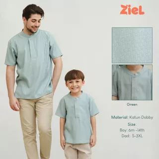 ZIEL KIDS - Keenan Koko Raya Atasan Katun Premium Couple Dad & Boy