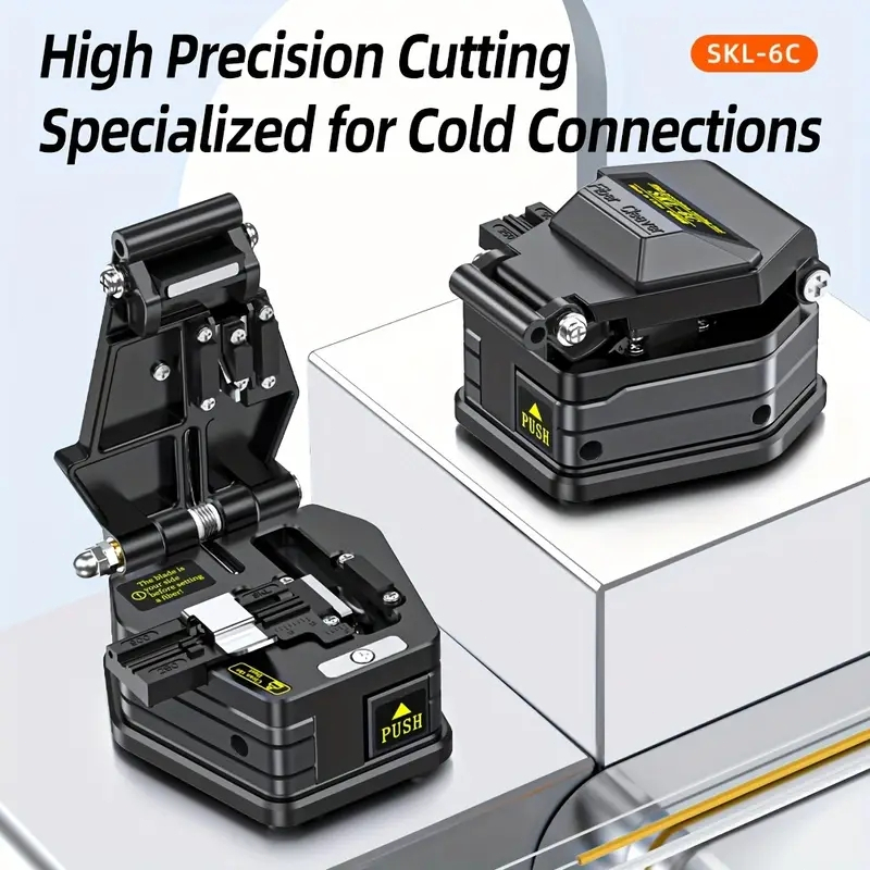 Jual SKL-6C DY-6C Metal body Fiber cleaver cable cutting knife FTTT ...