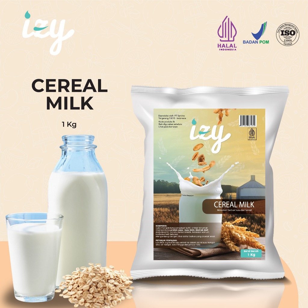 Jual Izy Powder Drink Cereal Milk - Bubuk Minuman Susu dan Sereal ...
