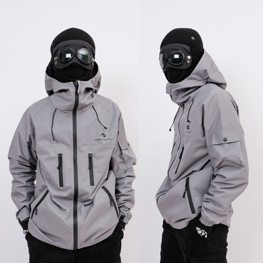 Jaket Gorpcore Anti Air Waterproof Simple Keren Original Nagoya Supply Pria dan Wanita Distro