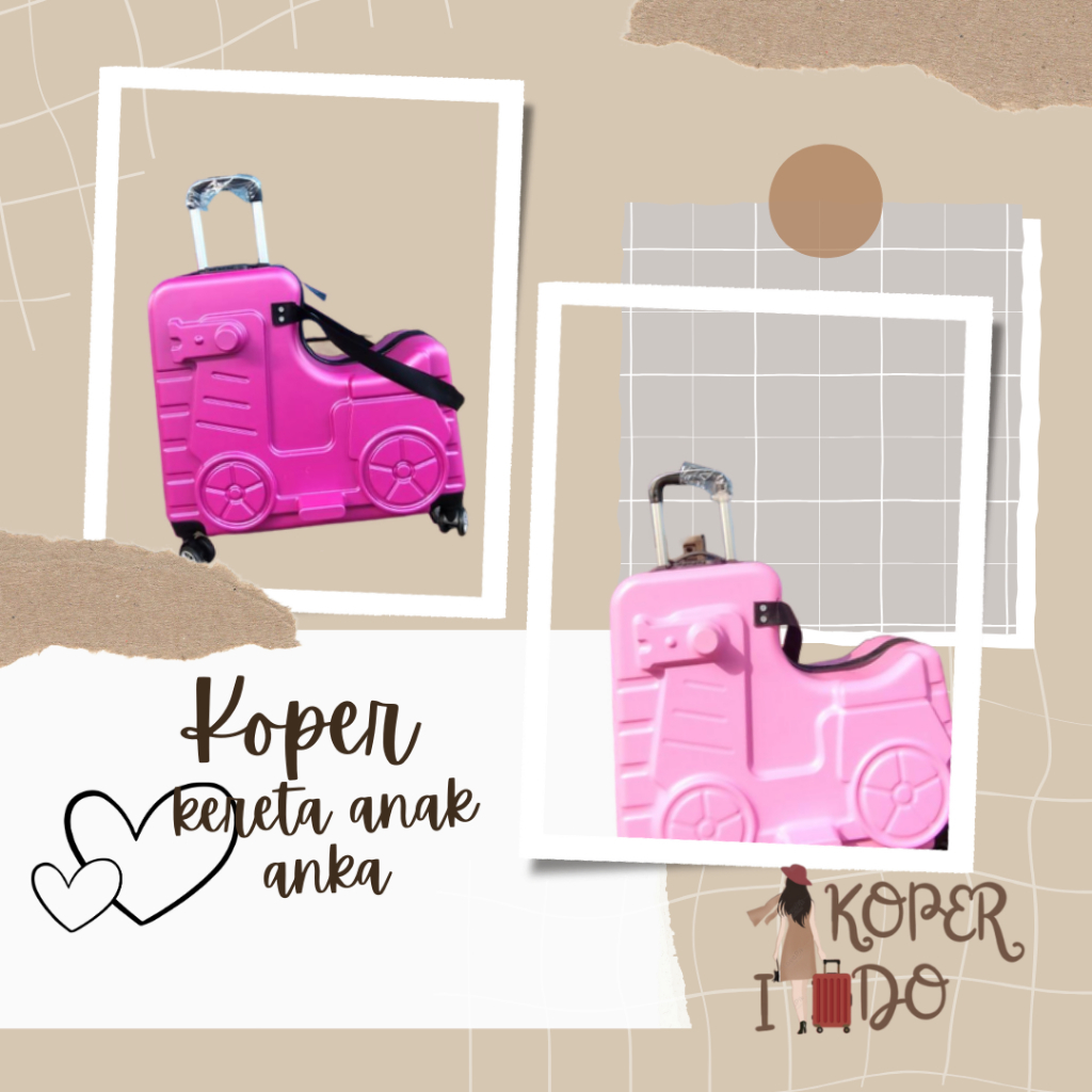 Jual KOPER KERETA ANAK TIPE 203 SIZE 26 INCH KOPER MURAH KOPER LUCU ...