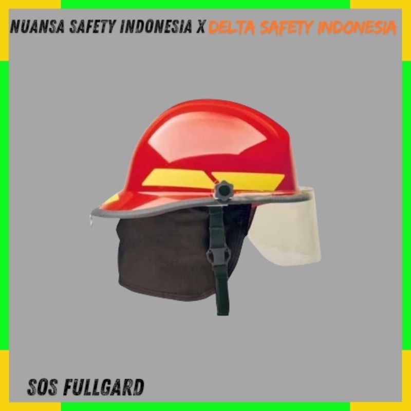Jual Fireman Helmet SOS FULLGARD Original | Shopee Indonesia