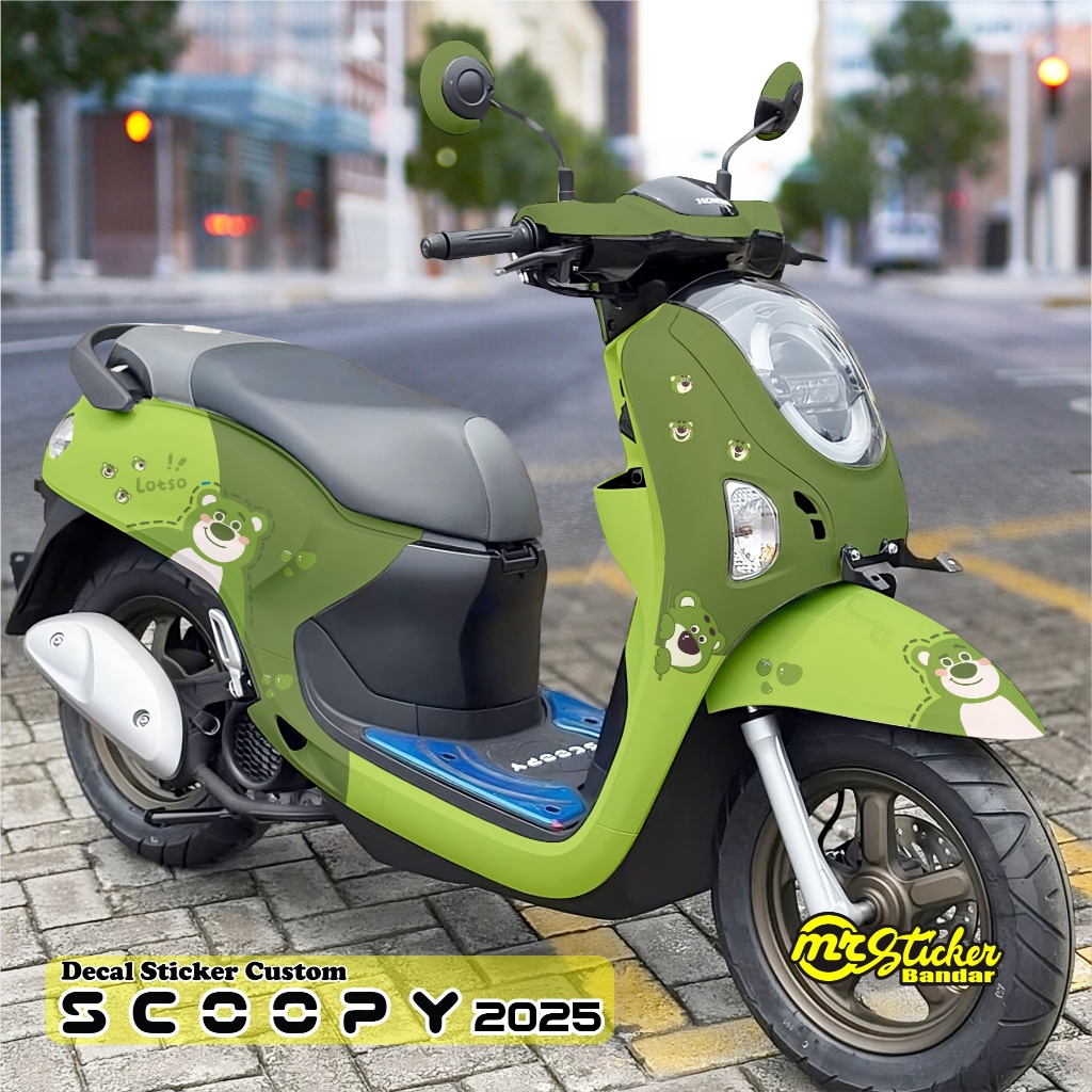 Jual TERBARU Decal Scoopy 2025 Full Body Dekal Stiker Full Untuk Scopy ...