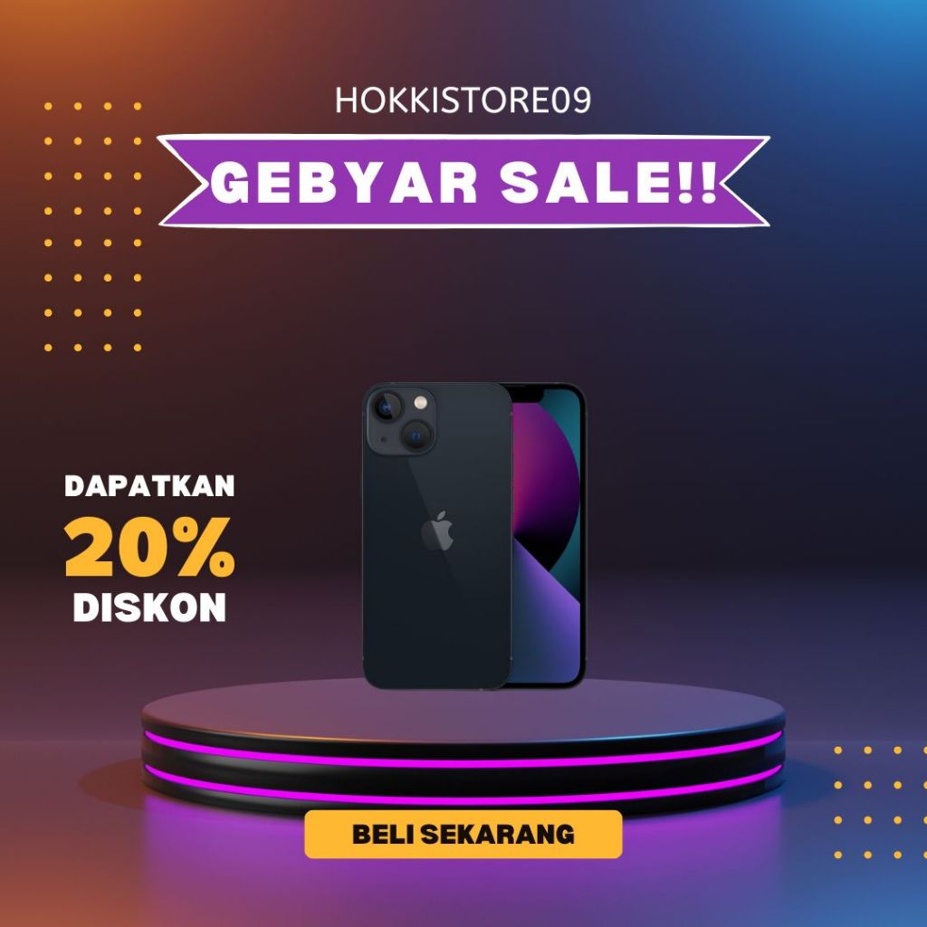 Jual HANDPHONE IP 13 MINI 256GB/128GB/SECOND ORIGINAL | Shopee Indonesia