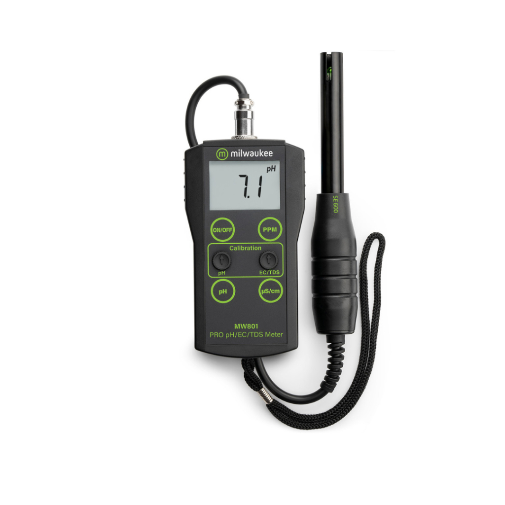 Jual Milwaukee MW801 PRO 3-in-1 pH, EC, TDS Meter | Indonesia