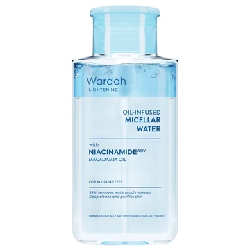 WARDAH MICELLAR WATER SERIES ( Acne Care Micellar Cleansing Tone Up Oil Infused Micellar)