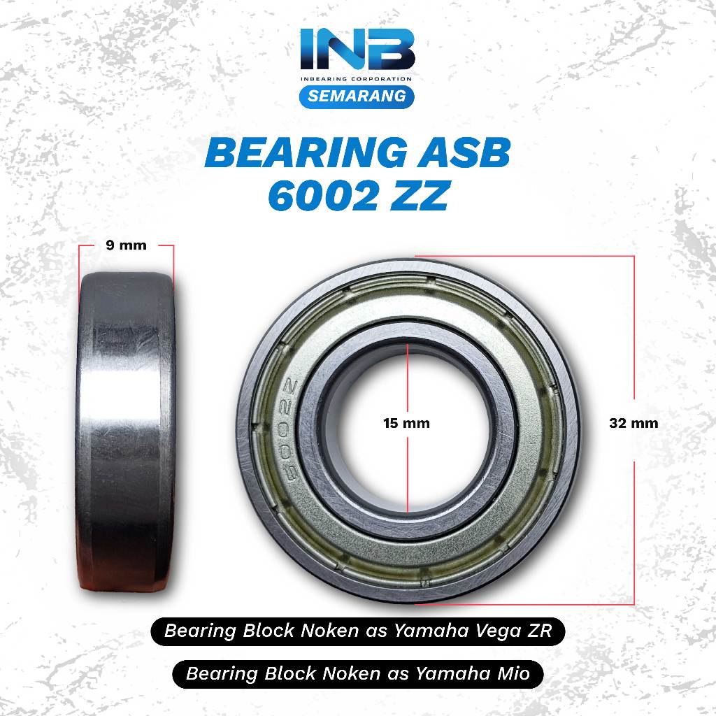Jual Laker Bearing 6002 ZZ Asb Laker en As Shogun 125 Block Head en As ...