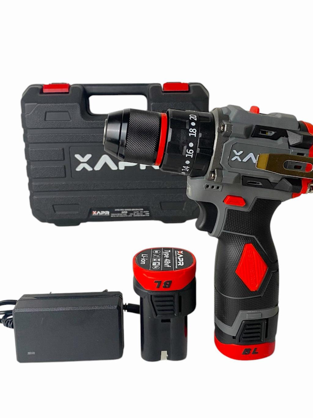 Jual APR BOR impact drill BRUSHLESS TYPE AP85 pro 10mm keyless auto ...