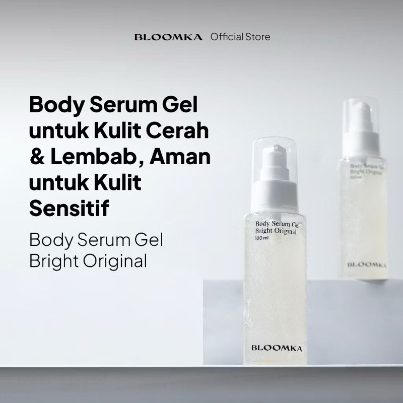 Jual Bloomka Body Serum Gel Bright (Mencerahkan, Mengencangkan ...